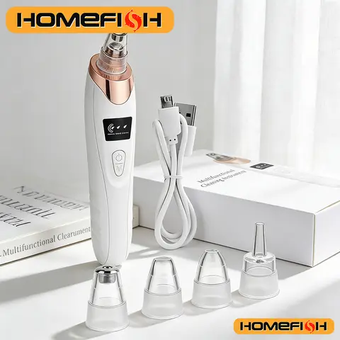 Electric Blackhead Remover Vacuum Cleaner - Facial Deep Cleansing Pore Cleaner for Black Spots Removal Skin Care Tools
