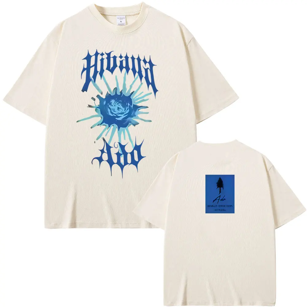 

Ado World Tour 2025 Hibana T Shirts Men Women Clothing Fashion Japanese Style Short Sleeve Tees Unisex Casual Oversized T-shirts