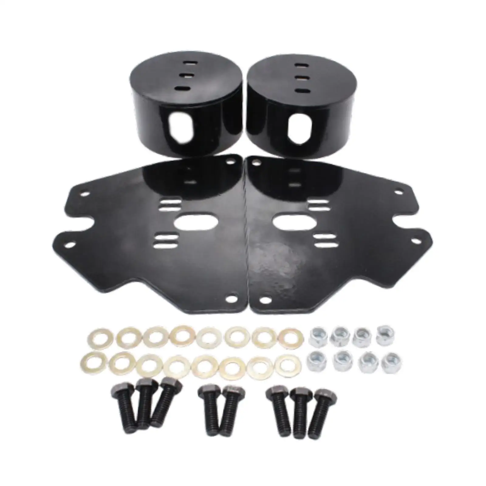 Front Air Ride Suspension Bracket Set Easy to Install Replace Parts Steel Professional Assembly Kit for Chevrolet 63-87 C10