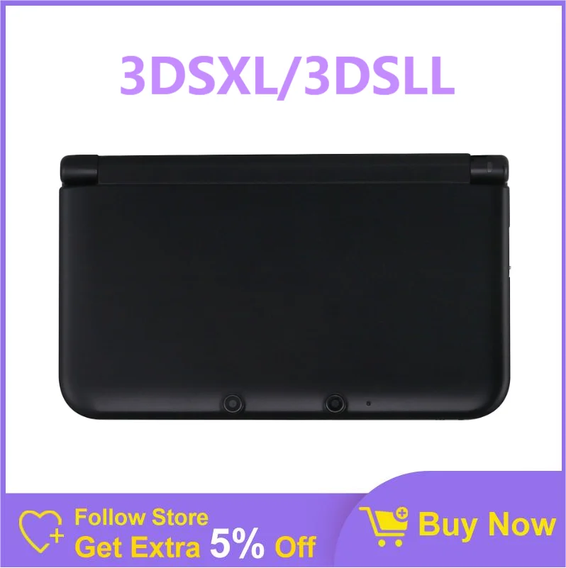 وحدة تحكم ألعاب أصلية/قابلة للتزود بالوقود 3DSXL 3DSLL محمولة باليد وحدة ألعاب مجانية زالدا سوبر سماش بروس 3dsxl تحمل 32/64 / 128GB