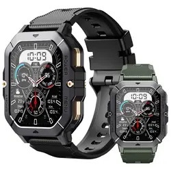 For FOSSiBOT F106 Pro F101 F102 Smart Watch Men Sports Modes Bluetooth Call Smartwatch   2.02