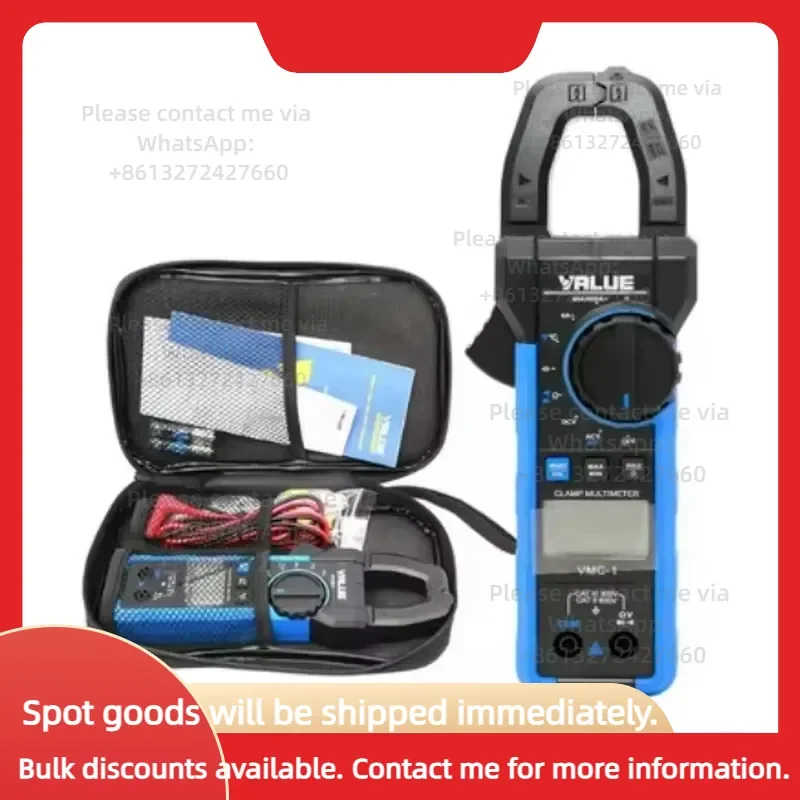 VMC-1Digital Clamp Multimeters Tools Smart Multimeter Counts Amp Voltage Tester