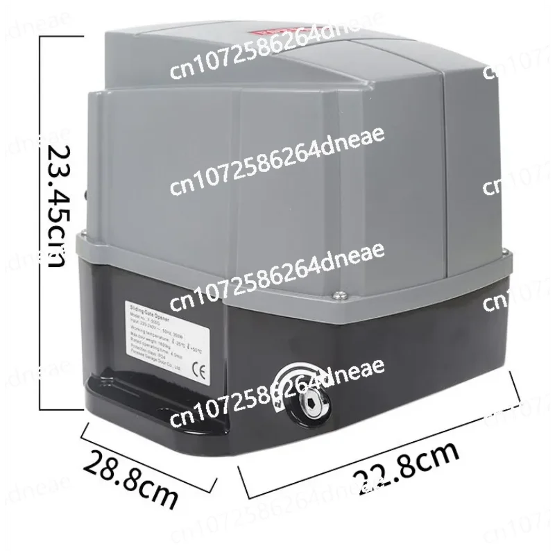 800kg 1200kg 1600kg Automatic Sliding Gate Opener Kit Ac 220v/110v Sliding Gate Operator Door Closer Gate Motor Engine