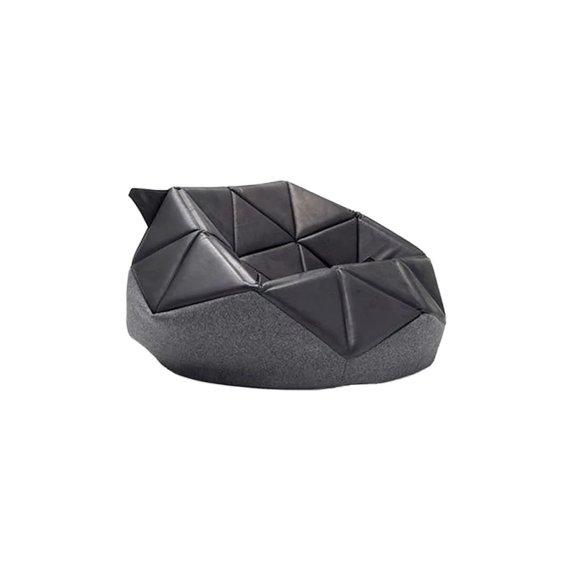 

*Современная мебель для дома, художественный креативный кожаный диван-мешок с бриллиантами для сна в спальне или гостиной