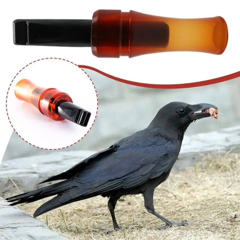 Crow Whistle Hunting Whistle Crow Caller Attract Crows Hunting Tools Authentic Bird Call Realistic Sounds Outdoor Accessories