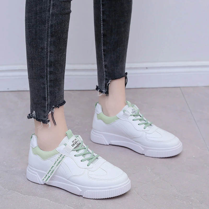 New Spring and Autumn Women's Sports Vulcanized Shoes Spring Running Casual Breathable Summer Women's Shoes 35-44 image 3