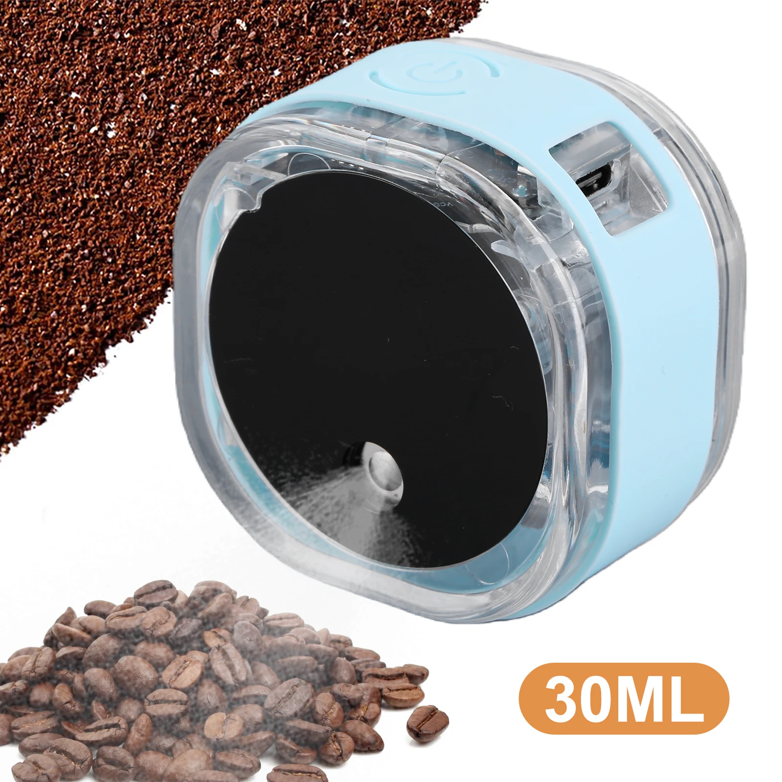 

30ml Coffee Bean Atomizer with Magnetic Base Portable Nano Atomizer Antistatic Spray Bottle For Reducing Coffee Power Static