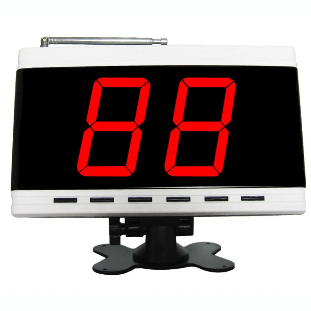 أزرار الاتصال المضيف للبث الصوتي لبار مكتب مقهى خدمة العملاء نظام النادل اللاسلكي مطعم النداء #1