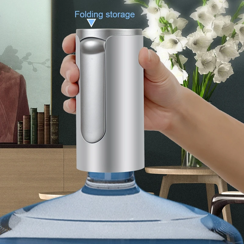 自動タッチスクリーンバケットウォーターポンプ,電動折りたたみ式ウォーターディスペンサー,液体