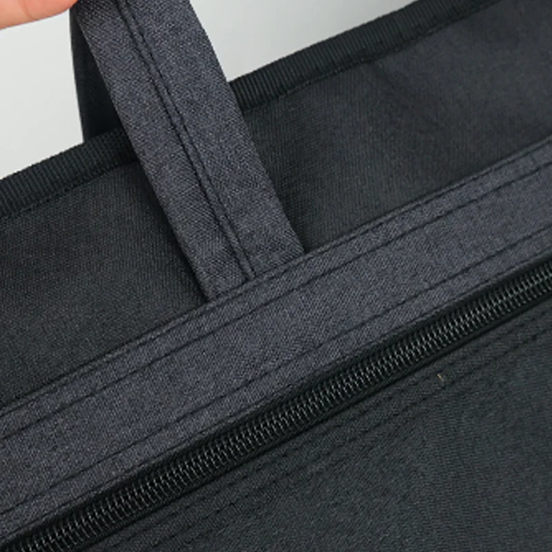HUAJIE 1PCS A3 กระเป๋าเอกสารผ้า Oxford – กระเป๋ากันน้ําความจุขนาดใหญ่สําหรับแล็ปท็อปขนาด 16 นิ้ว, iPad, ท่องเที่ยวและธุรกิจ