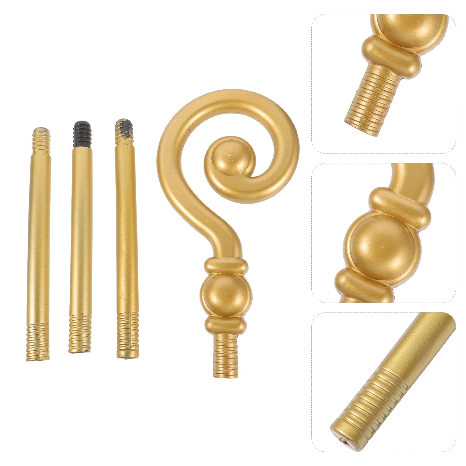 

Prop Delicate Creative Cosplay Wand Prop for Halloween Party Stage Performance Role Play Costume Accessory