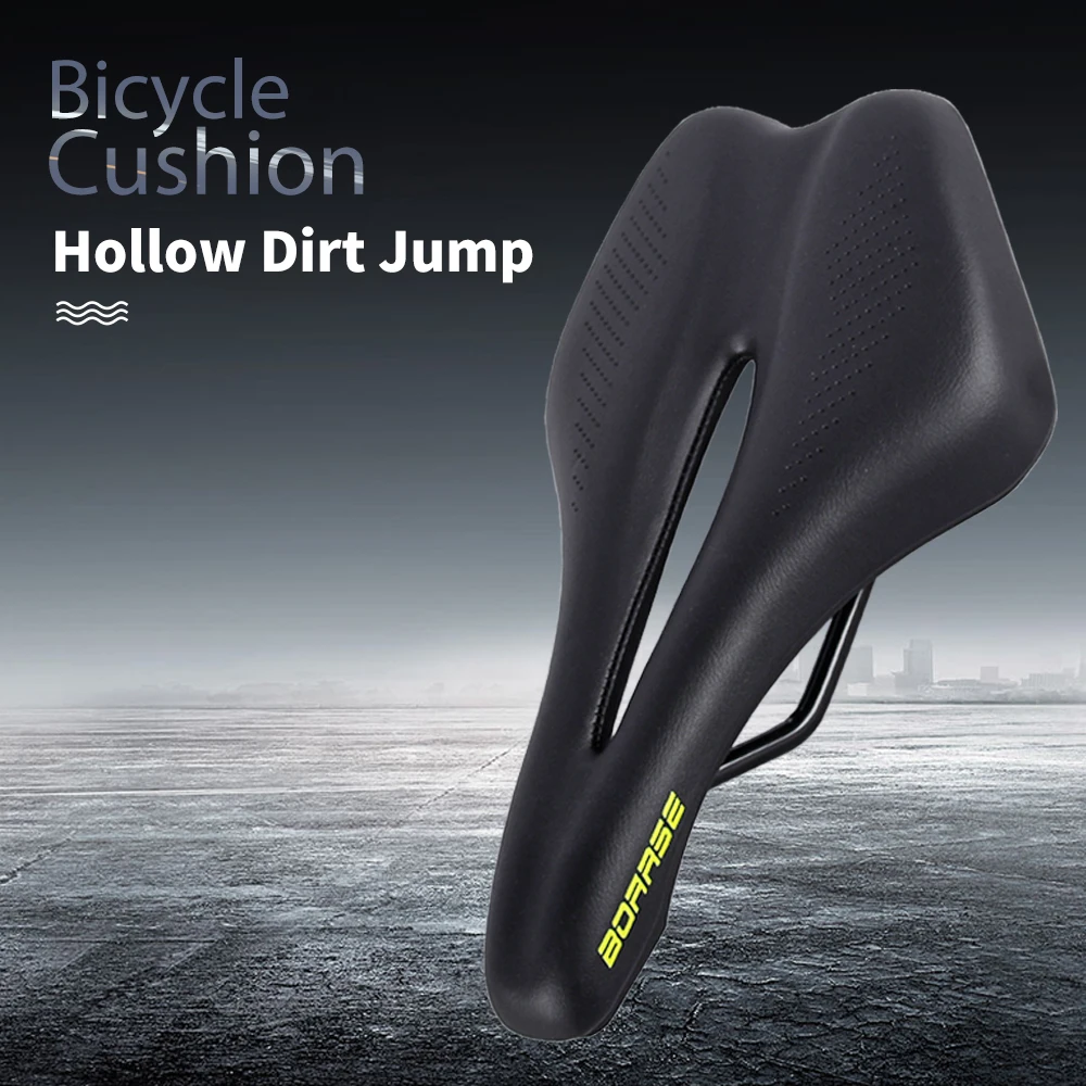 NEW BOARSE Bicycle Saddle MTB Mountain Road Bike Seat Color Hollow Comfortable Cycling Cushion Dirt Jump  Bike Saddle