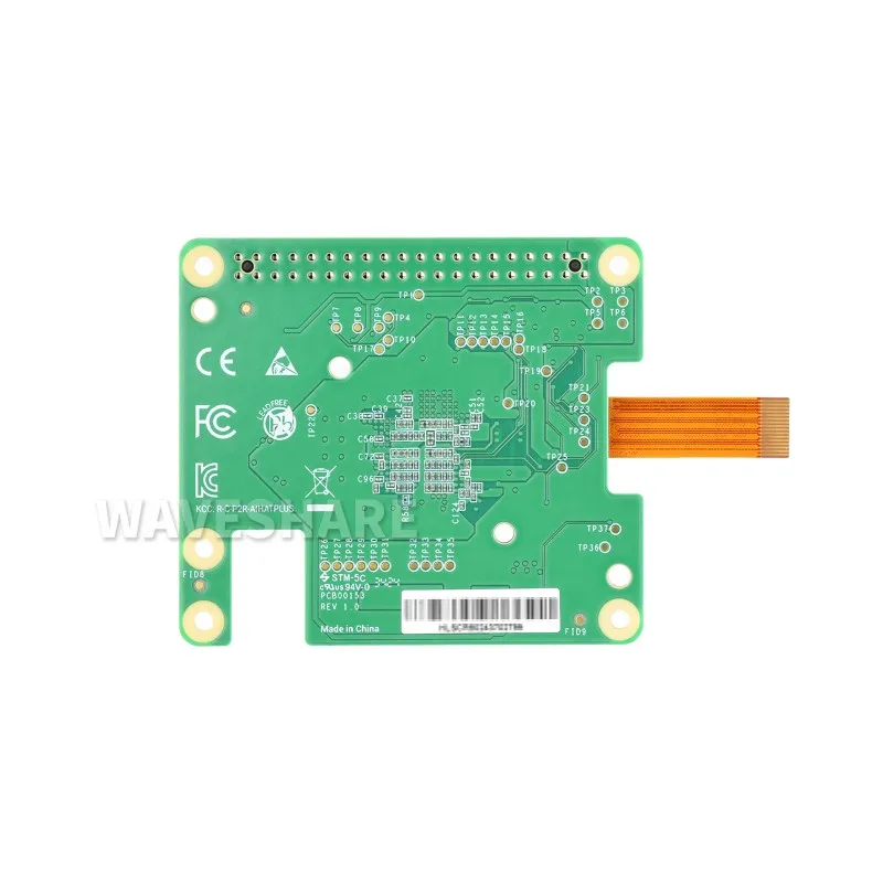 

Official Raspberry Pi AI HAT+,Build-in Hailo-8 AI Accelerator To Quickly Build A Wide Range Of AI-powered Applications,13/26TOPS