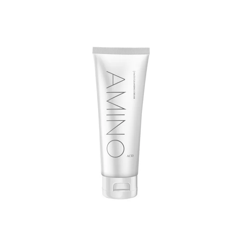 120ml Aminoacidi Mousse Detergente Controllo del Petrolio Pulizia Profonda Rimozione degli Acari Acne Idratante Schiuma Detergente Viso Illumina la Pelle