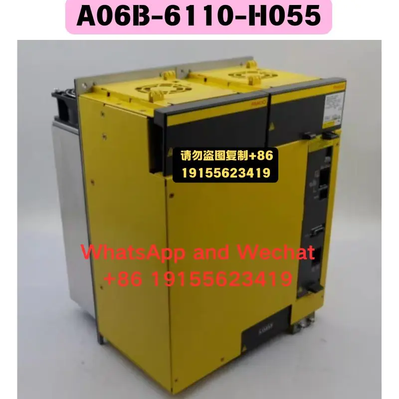 Used OEM disassembled parts A06B-6110-H055 Driver Functional test OK Quick delivery