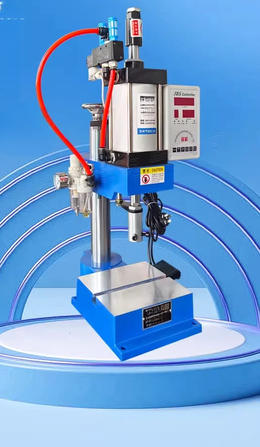 Single column pneumatic punch press Small cylinder press Benchtop