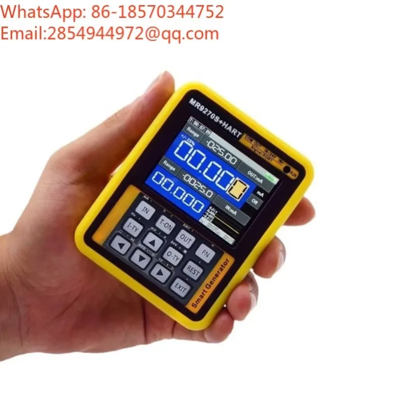 2027    MR9270S+HART Multifunctional Signal Generator Supports 4-20mA Square Wave Output Industrial Paperless Recorder