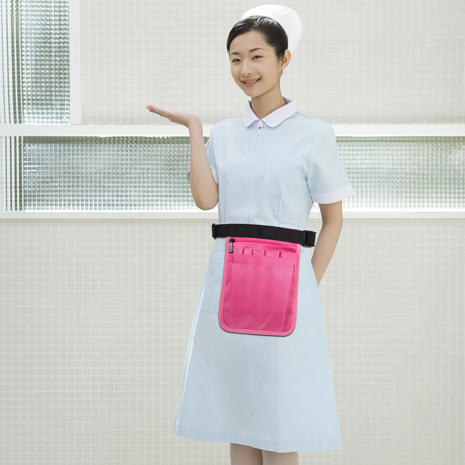 

Multifunctional Nurse Pack Durable Waist Garden Waist Pack Pouch Large Capacity Tool Bag Medical Supplies Storage ganizer