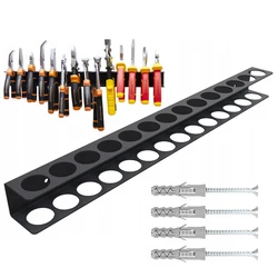 Screwdriver Rack Wall Mount Workshop Hand Tool Organizers And Storage Hand Tool Holder Hammer Rack Pliers Organizer Bracket