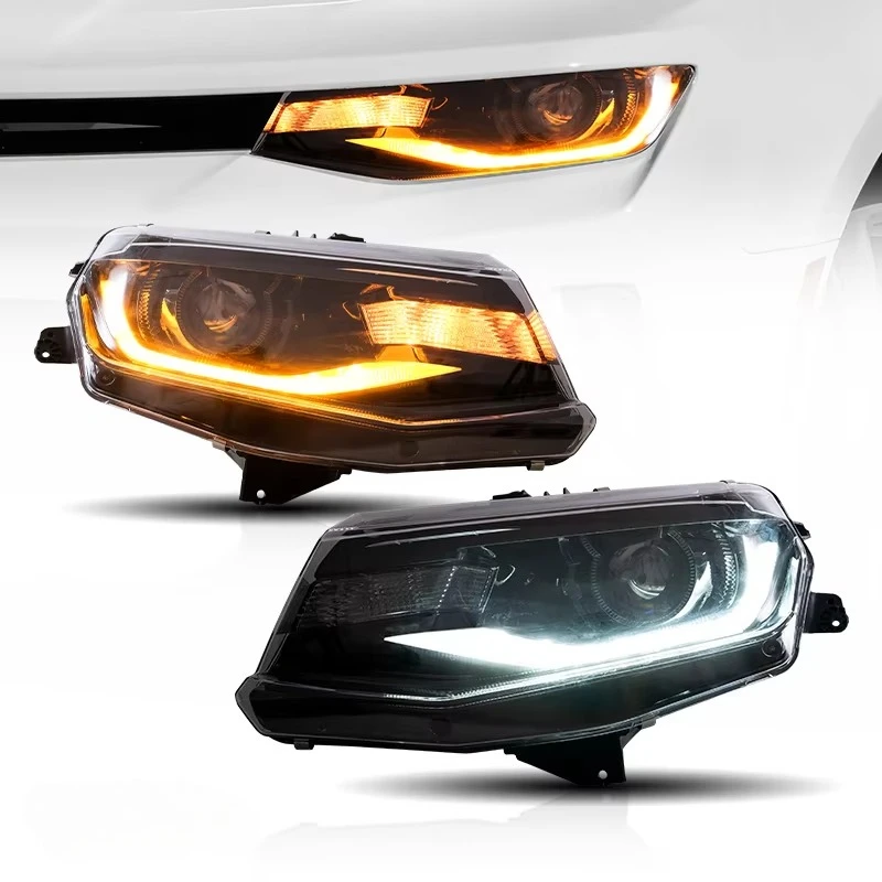 New With Sequential Turn Signal Full LED Headlights Front Automobile Lamp 2016-2019 Car Head Light for CHEVROLET CAMARO