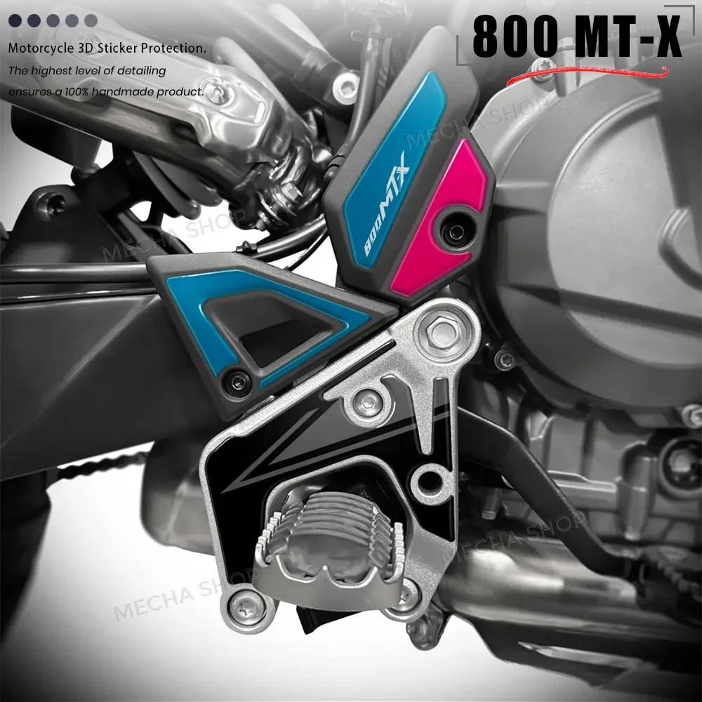 

Для CFMoto 800 MT-X 800MTX 2025 - Аксессуары для мотоциклов: 3D гелевая наклейка для защиты пятки