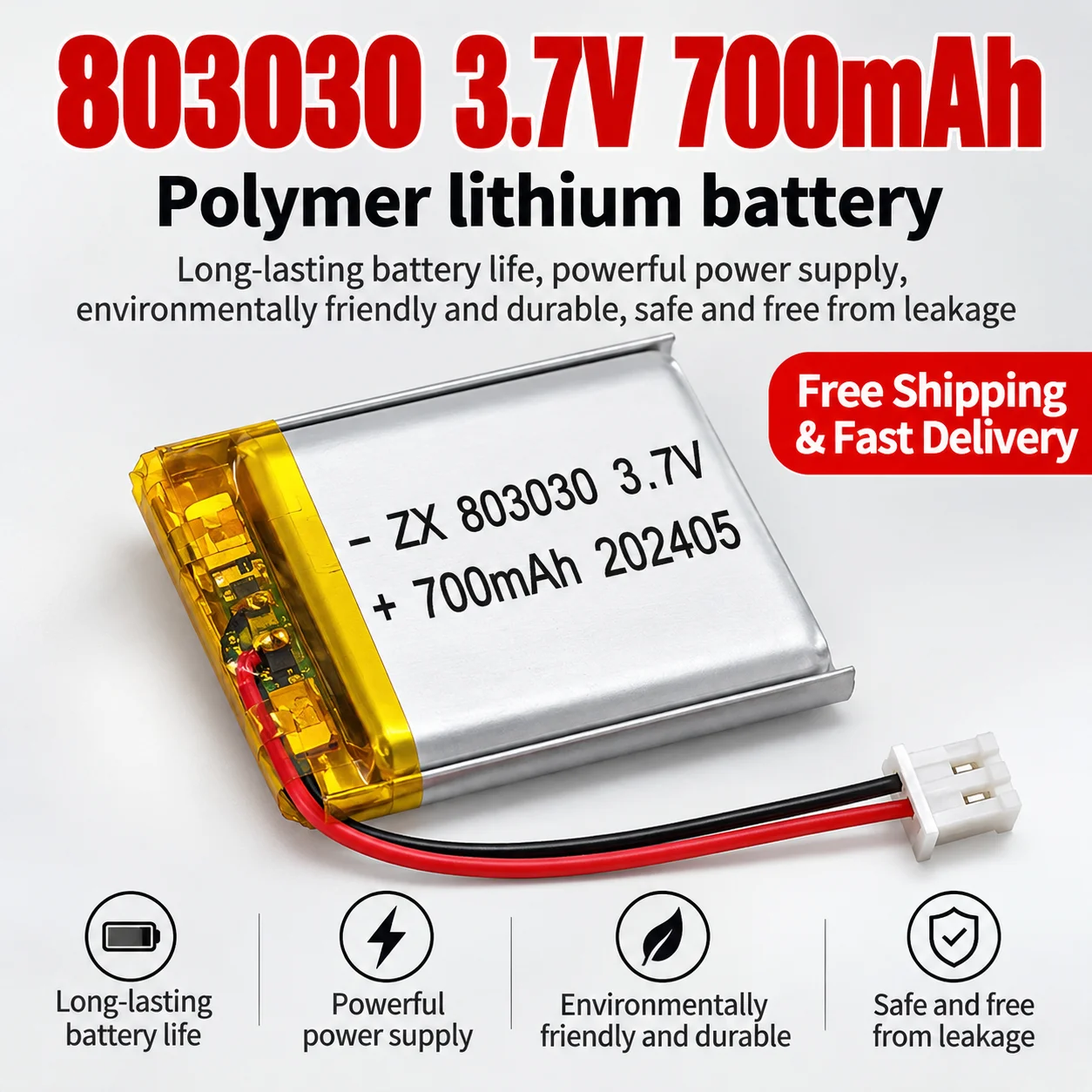 3.7V 603040 Battery Cell -AliExpress