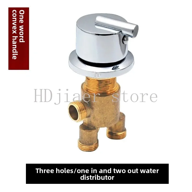 

1 in 2 out bathtub valve set , bathroom separator for tap and sprinkler , shower room faucet switch