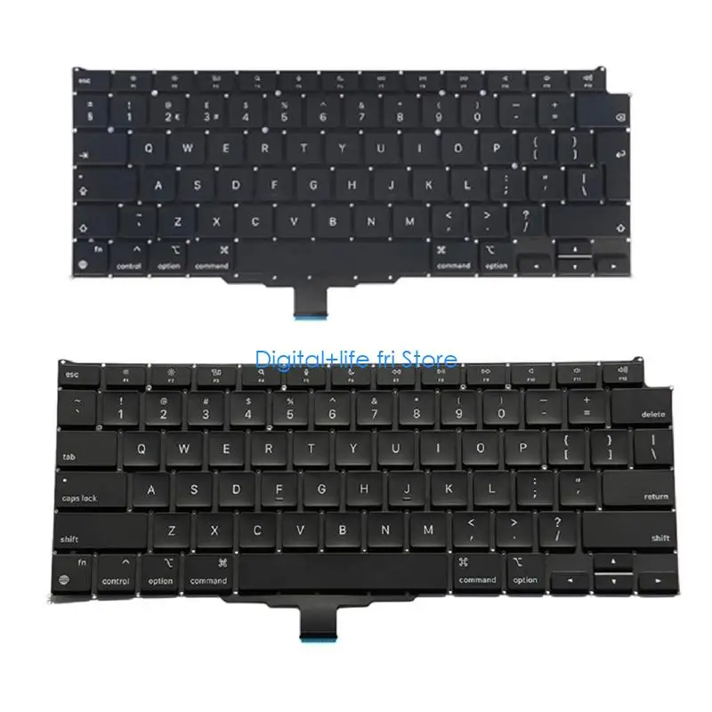 

E06D Full Size Keyboard with Numeric Keypad Plug and for Play 13.3 inch for Mac Keybo