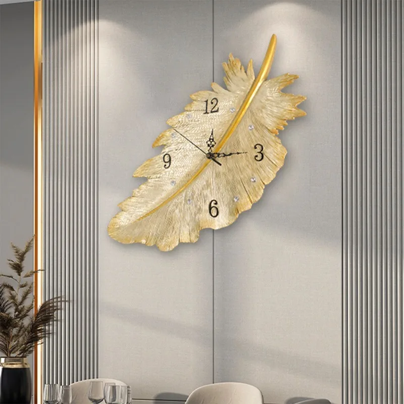 Digital Machinery Wall Clock Luxury Large Luxury Kawaii Wall Clock Wall Art Digital Horloge Murale Salon Decoration For Home