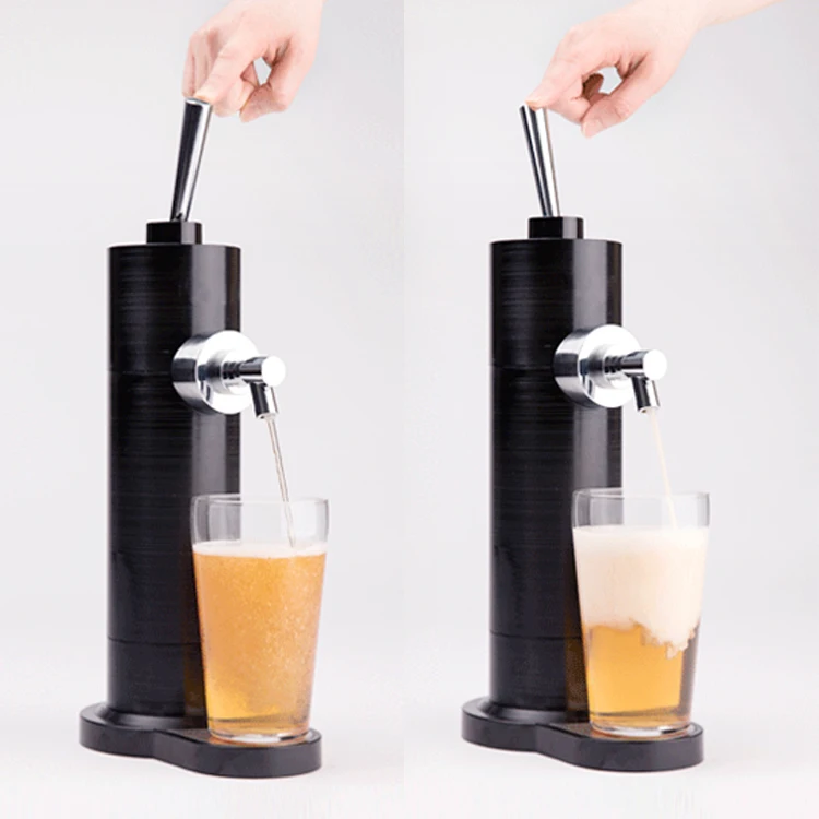 

Home Bar Accessories Vibrator Promotional Gift Ultrasonic Server Tabletop Draft Beer Dispenser