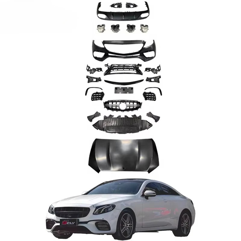 

Hot Selling Car Body Kit for E Class Coupe W238 Upgrade E63 Front Rear Bumper with Grill Lip Diffuser
