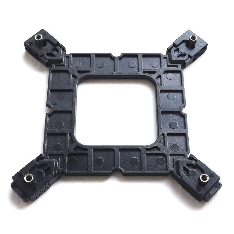 

LGA1700 LGA115X LGA1200 CPU Cooler Plastic Bracket 75-78MM Adjustable Hole Spacing Backplane