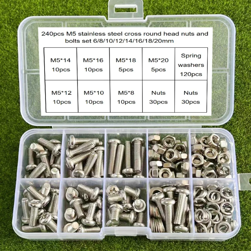 240-Piece Set Of M5…