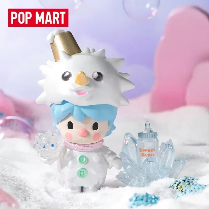 Popmart Sweet Bean Okubo Sweet Companion Series Blind Box Toys Kawaii Anime Action Figure Caixa Caja Surprise Mystery Box Dolls
