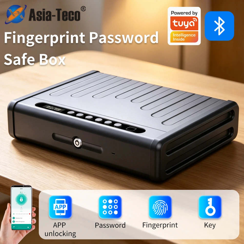 cassaforte-di-sicurezza-in-metallo-antifurto-4-in-1-compatibile-con-l'app-tuya-bluetooth-impronta-digitale-password-e-chiave-per-casa-appartamento-in-affitto