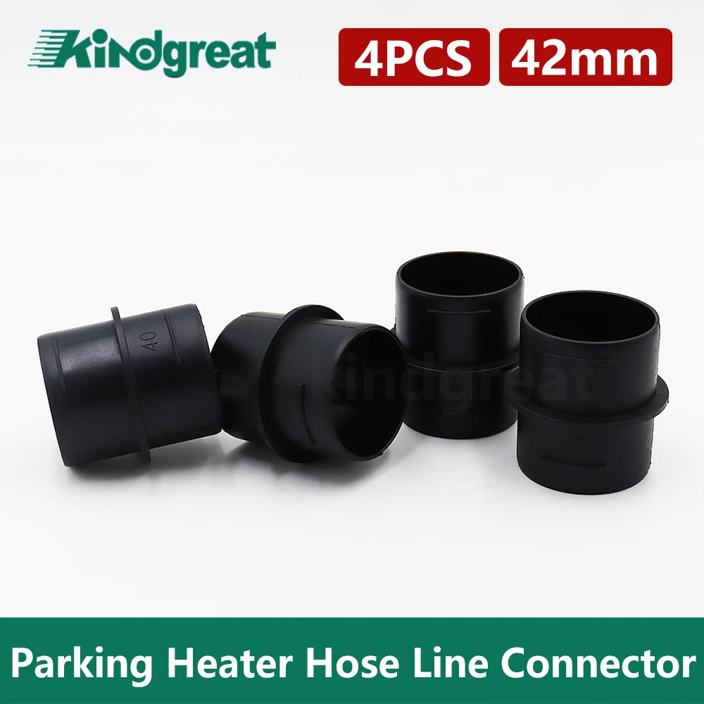 

4PCS 42mm Car Parking Heater Ducting Pipe Connector Air Diesel Heater Hose Tube For Webasto Eberspacher