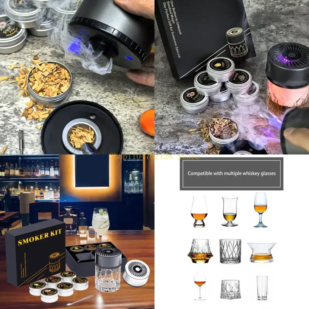 

Электрическая коптильня с ирландским вкусом и 6 инструментами для приготовления деревянного картофеля, лучшая распродажа