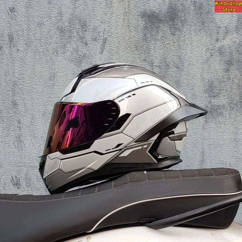 motorcycle-helmets-men-women-full-helmets-summer-locomotive-silver-gundam-personality-3c-certified-motorcycle-helmets
