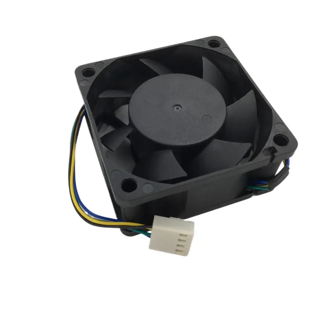 Everflow F用60mm PWMファン 126025 BU 12V 冷却ファン、デュアルボールベアリング付き、52CFM、メインボードおよびサーバー冷却用