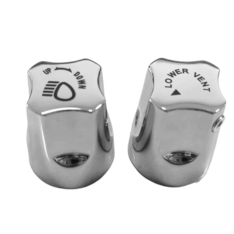 

Лидер продаж-для Honda Goldwing GL1500 1988-2000, ручка регулировки передней фары вверх/вниз мотоцикла (2 шт.), хромированный дизайн, для H