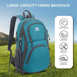 20L Outdoor Cycle Hiking Backpack Water Resistant Travel Backpack UltraLight Running Mountaineering Biking Sport Storage Pack