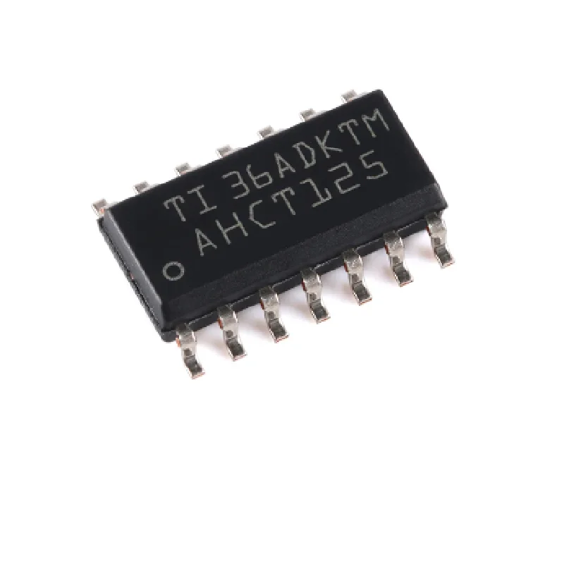 SOIC-14 쿼드 버스 버퍼 게이트 칩 IC 집적 회로 SMD, SN74AHCT125, SN74AHCT125DR, 5 개, 20 개, 50 개, 100 개