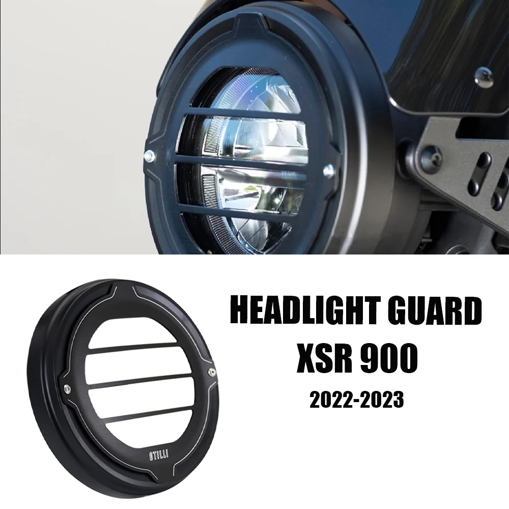 

For Yamaha XSR 900 900 xsr Headlight Grill Cover XSR900 Accessories Motorcycle Headlight Cowl Headlight Guard 2023 2022