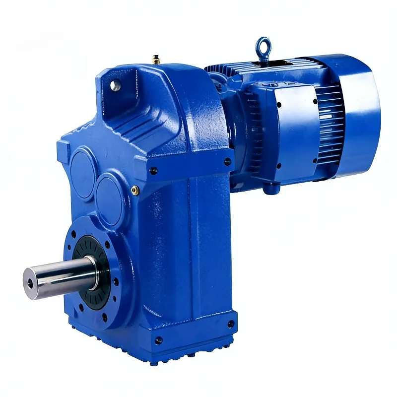 F47 Hardened Helical Gear Reducer Gearbox Wear Resistant High Torque Industrial Mechanical Transmission Replacement Spare Parts