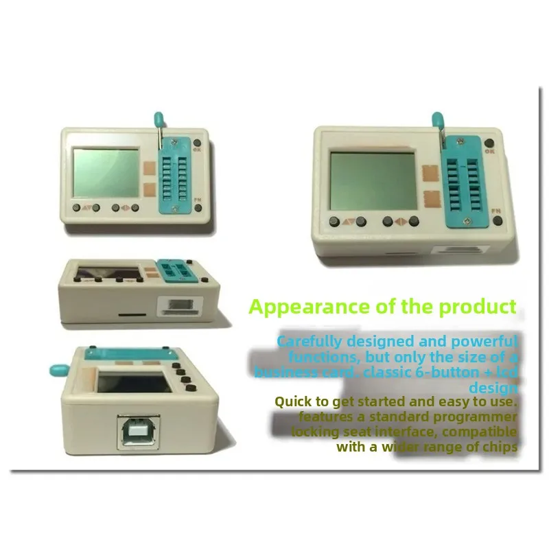 Offline USB Programmer for STM32 STM8 AVR EEPROM FLASH Automatic IC Burning Tool