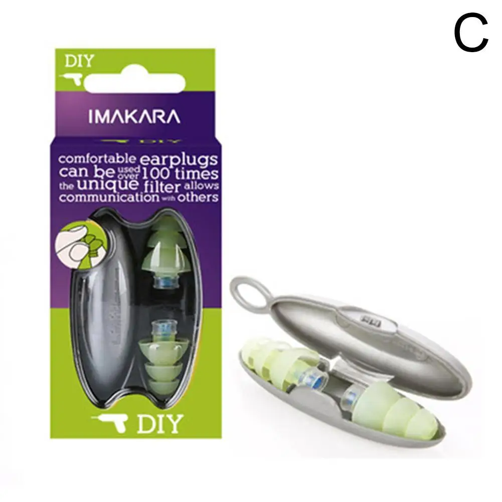 Earplugs Noise Reduction Plug For Sleep Protector Soundproofing Earplug To Case Silicone Anti Bruit Canceling Sleeping Ear Plug