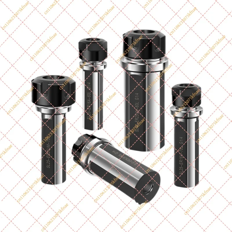 SL20 SL25 SL32 SL40 Lathe Extension Rod ER16 ER20 ER25 ER32UM G1/4 High Precision Shockproof CNC Tool Holder