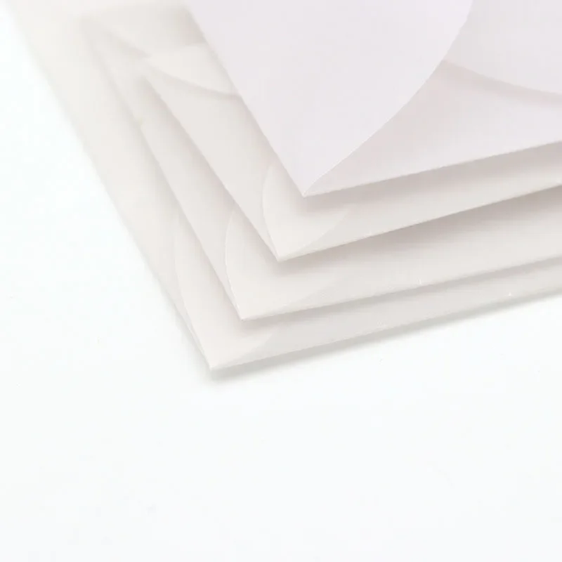 50pcs/lot Translucent Envelopes for Wedding Invitations Business High-grade Postcards Petal Sulfuric Acid Paper Envelopes Bag