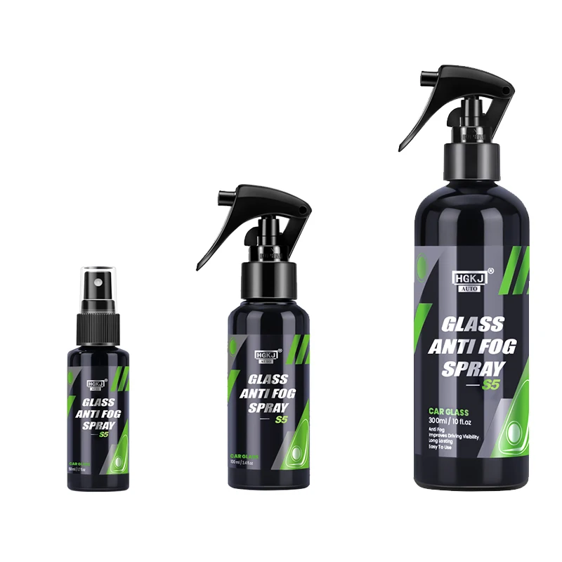 Anti Fog Glass Coating Agent HGKJ S5 Auto Interior Windscreen Fog Repellent Spray Anti-rain Waterproof Mirror Car Accessories