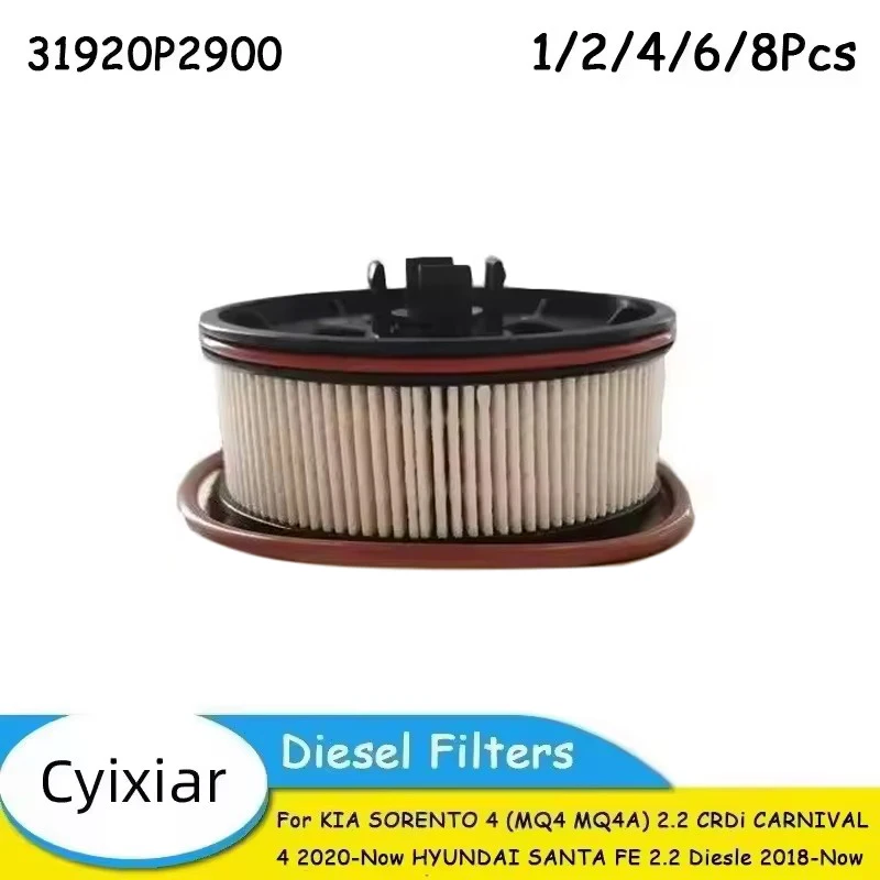 

Diesel Filters for KIA SORENTO 4 (MQ4 MQ4A) 2.2 CRDi CARNIVAL 4 2020- HYUNDAI SANTA FE 2.2 Diesle 2018- 31920P2900 31920-P2900